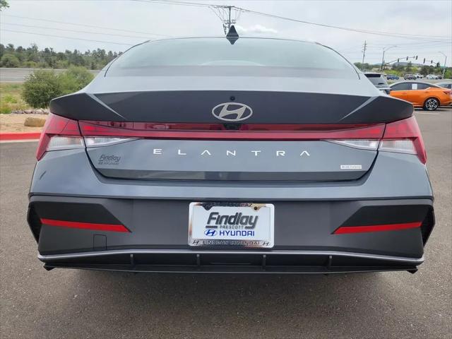 2026 Hyundai Elantra Hybrid Blue
