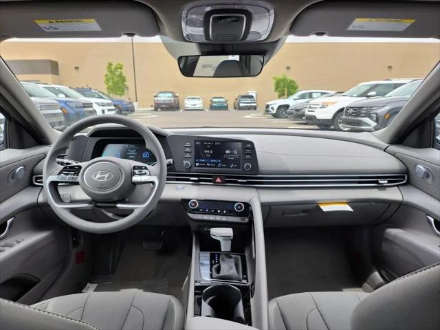 2026 Hyundai Elantra Hybrid Blue
