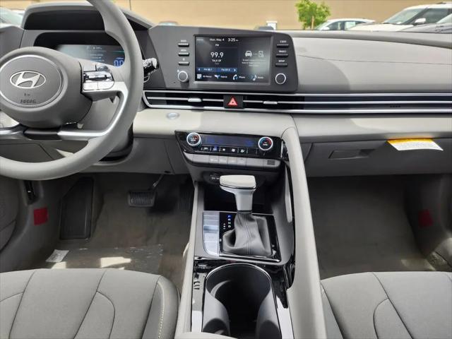 2026 Hyundai Elantra Hybrid Blue