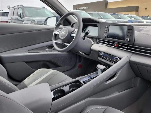 2026 Hyundai Elantra Hybrid Blue