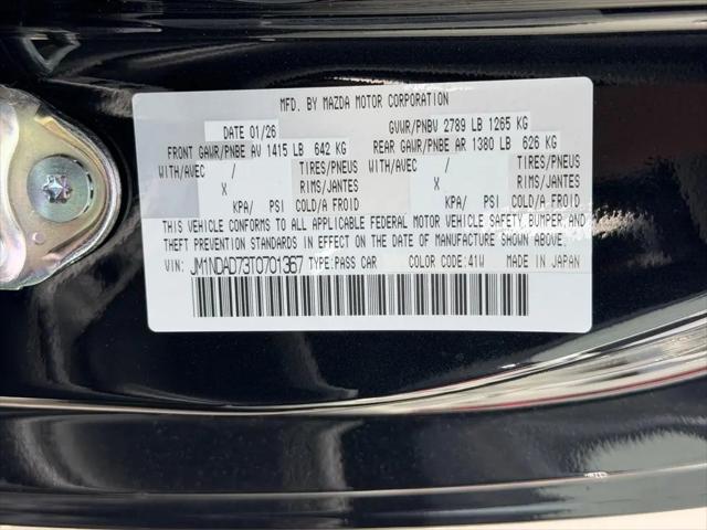 2026 Mazda MX-5 Grand Touring