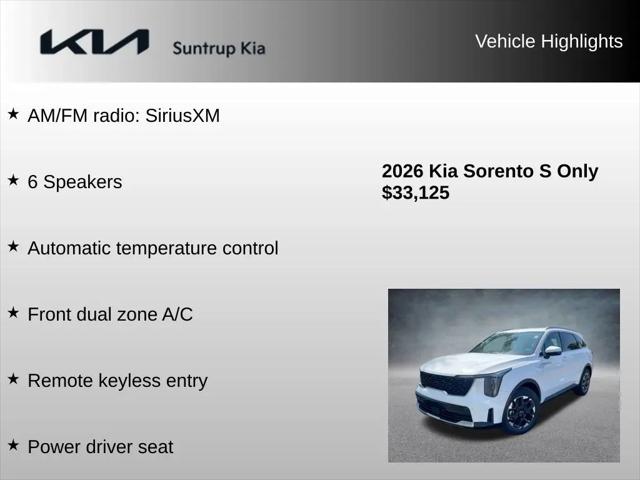 2026 Kia Sorento S