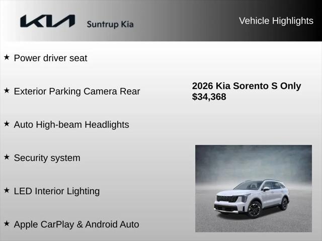 2026 Kia Sorento S