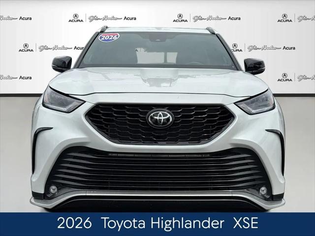 2026 Toyota Highlander XSE