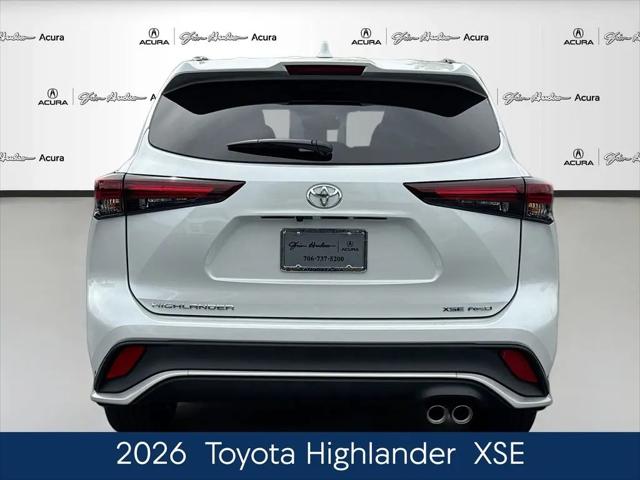 2026 Toyota Highlander XSE