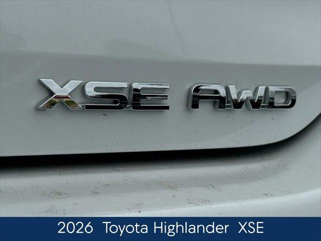 2026 Toyota Highlander XSE