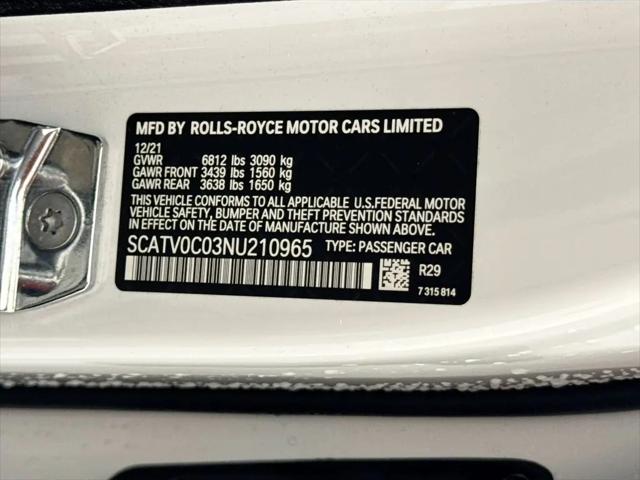 2022 Rolls-Royce Ghost Standard