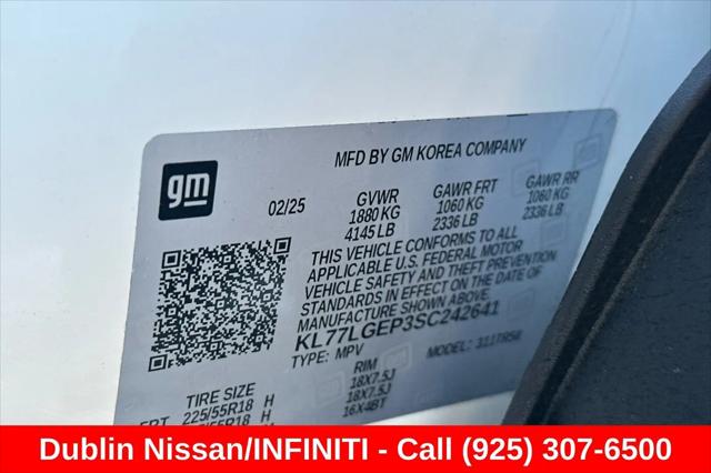 2025 Chevrolet Trax FWD 1RS