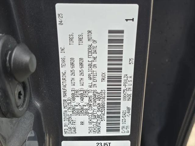 2025 Toyota Tundra Limited CrewMax 6.4' Bed