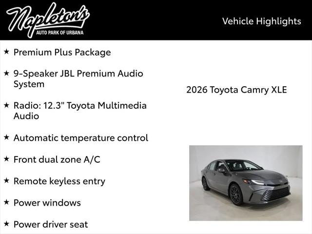 2026 Toyota Camry XLE