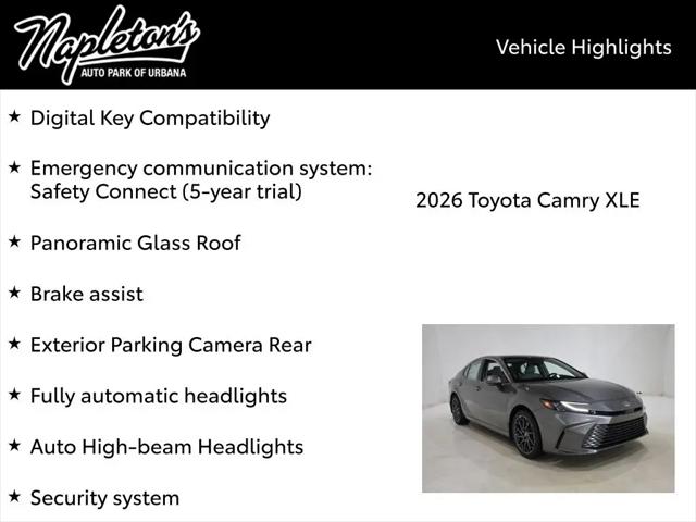2026 Toyota Camry XLE