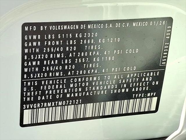 2026 Volkswagen Tiguan SE R-Line Black