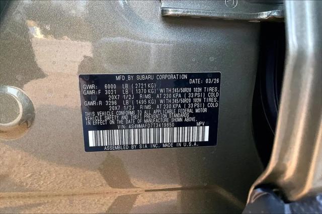 2026 Subaru Ascent Limited 8-Passenger