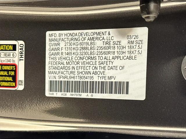 2026 Honda Odyssey EX-L