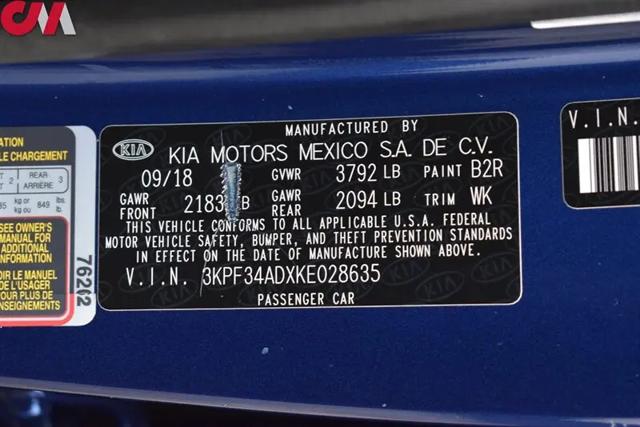 2019 Kia Forte S