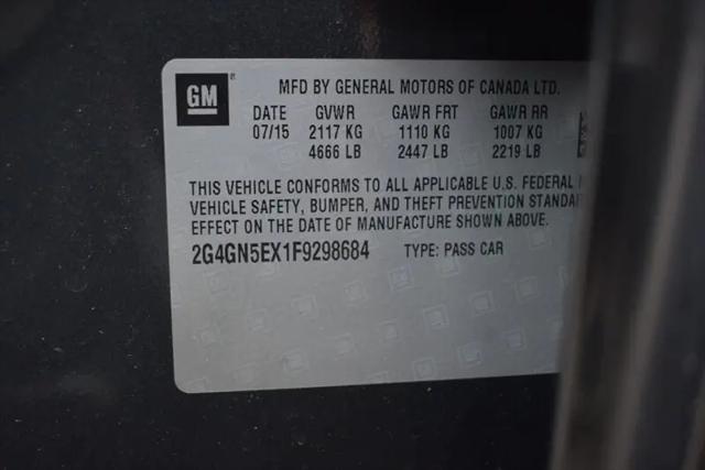 2015 Buick Regal Turbo/e-Assist Premium I