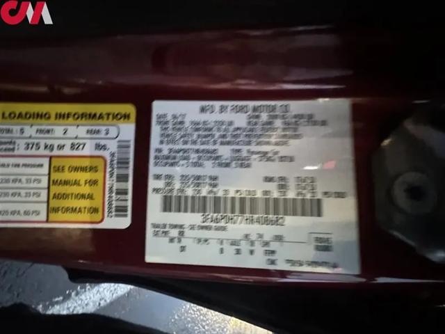 2017 Ford Fusion SE