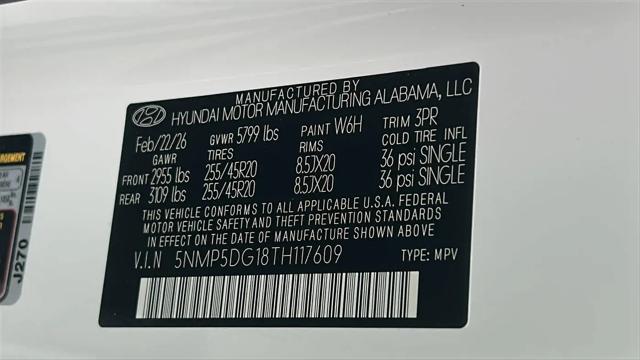 2026 Hyundai Santa Fe Hybrid Calligraphy