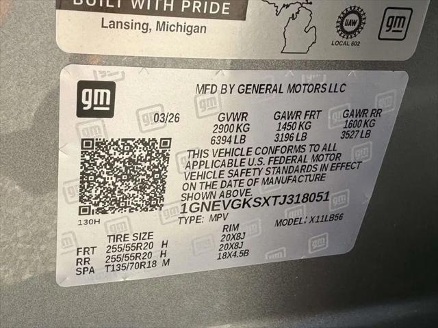 2026 Chevrolet Traverse AWD LT