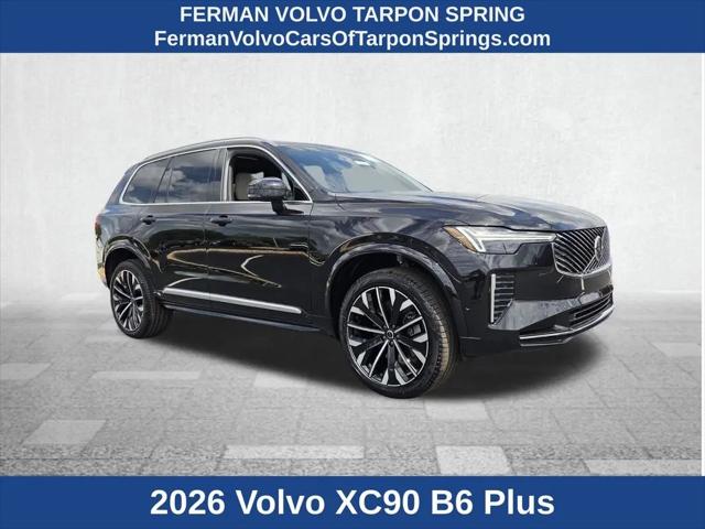 2026 Volvo XC90 Plus, B6 AWD Gas (mild hybrid), Gasoline, Bright, 7 Seats for sale in Tarpon Springs, FL