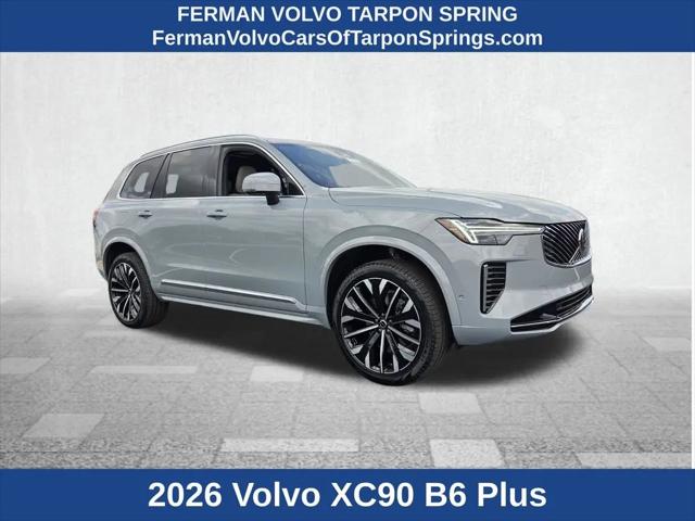 2026 Volvo XC90 Plus, B6 AWD Gas mild hybrid, Gasoline, Bright, 7 Seats for sale in Tarpon Springs, FL