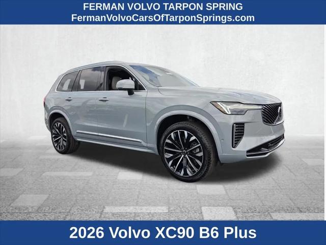 2026 Volvo XC90 Plus, B6 AWD Gas (mild hybrid), Gasoline, Bright, 7 Seats for sale in Tarpon Springs, FL
