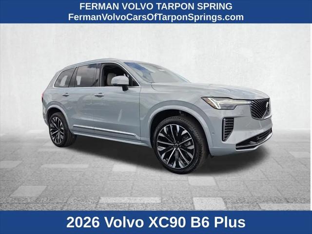 2026 Volvo XC90 Plus, B6 AWD Gas (mild hybrid), Gasoline, Bright, 7 Seats for sale in Tarpon Springs, FL