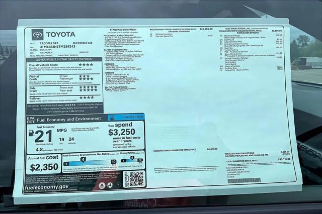 2026 Toyota Tacoma SR5