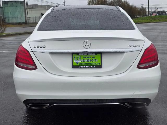 2016 Mercedes-Benz C-CLASS C 300 4MATIC