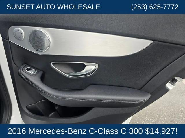 2016 Mercedes-Benz C-CLASS C 300 4MATIC
