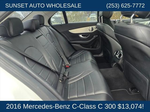 2016 Mercedes-Benz C-CLASS C 300 4MATIC
