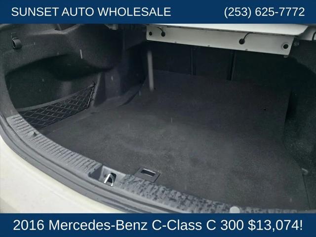 2016 Mercedes-Benz C-CLASS C 300 4MATIC