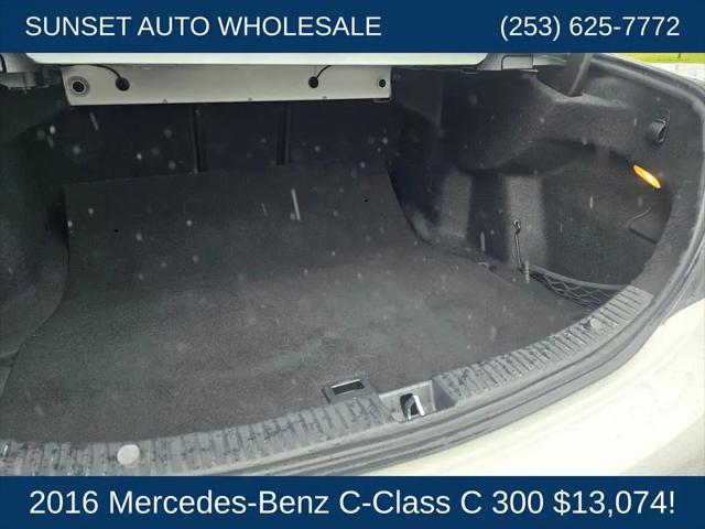2016 Mercedes-Benz C-CLASS C 300 4MATIC