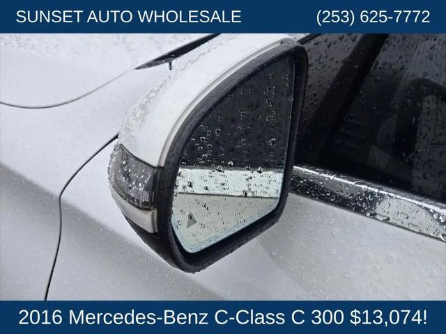 2016 Mercedes-Benz C-CLASS C 300 4MATIC