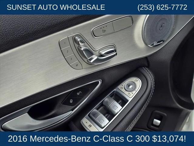 2016 Mercedes-Benz C-CLASS C 300 4MATIC