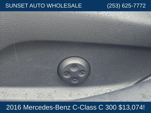 2016 Mercedes-Benz C-CLASS C 300 4MATIC
