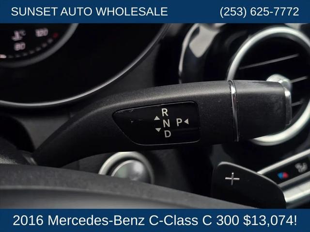 2016 Mercedes-Benz C-CLASS C 300 4MATIC