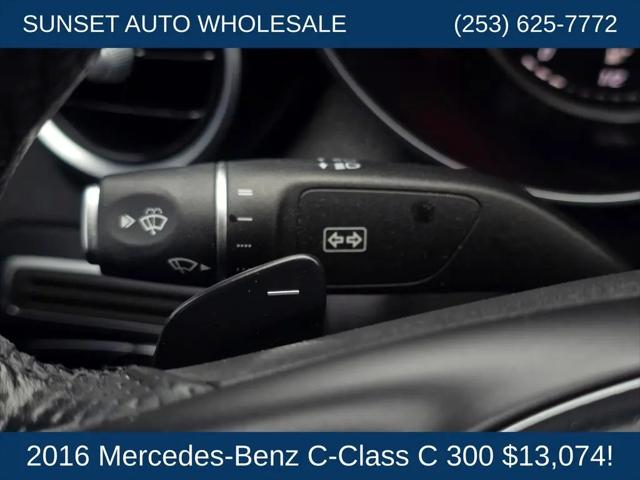 2016 Mercedes-Benz C-CLASS C 300 4MATIC