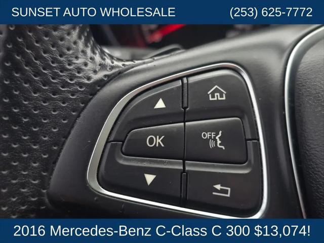 2016 Mercedes-Benz C-CLASS C 300 4MATIC