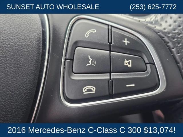 2016 Mercedes-Benz C-CLASS C 300 4MATIC