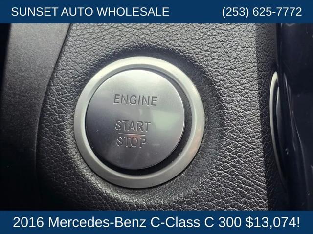 2016 Mercedes-Benz C-CLASS C 300 4MATIC
