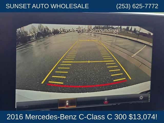 2016 Mercedes-Benz C-CLASS C 300 4MATIC