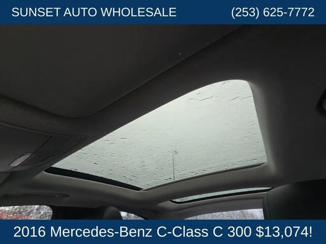 2016 Mercedes-Benz C-CLASS C 300 4MATIC