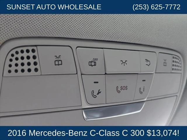 2016 Mercedes-Benz C-CLASS C 300 4MATIC