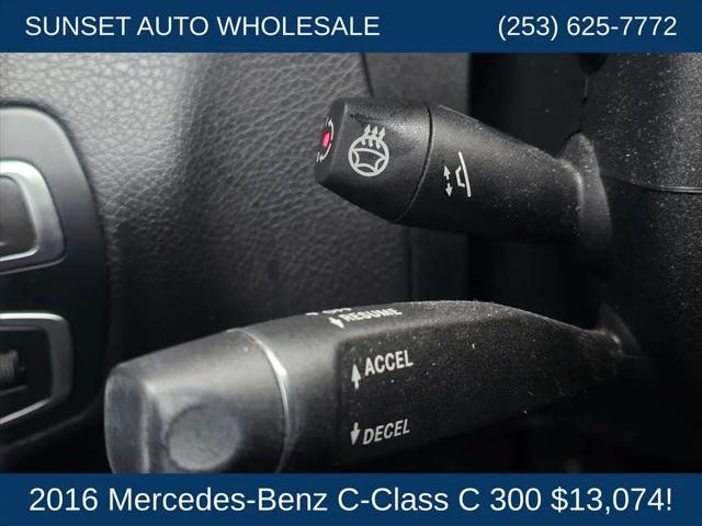 2016 Mercedes-Benz C-CLASS C 300 4MATIC