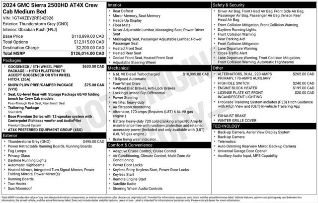 2024 GMC Sierra 2500HD AT4X