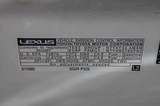 2022 Lexus RX 350 RX 350L