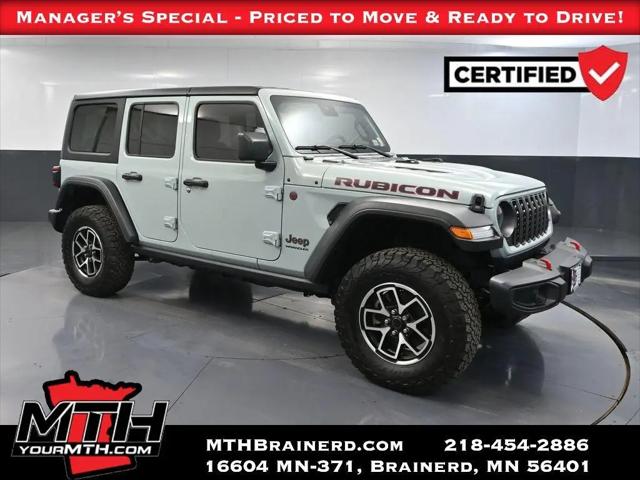 2024 Jeep Wrangler 4-Door Rubicon for sale in Brainerd, MN