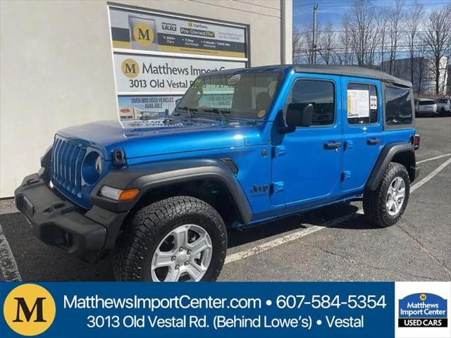 2022 Jeep Wrangler Unlimited Sport S 4x4 for sale in Vestal, NY