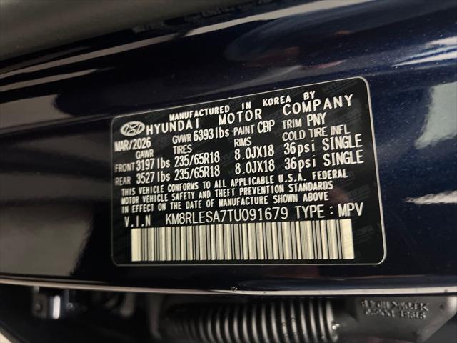 2026 Hyundai Palisade SEL 7P